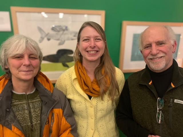 Three of our amazing artists:  Marianne Stolz, Natalie Schuldt, and David Personius